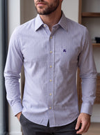 Camisa Brooks Brothers Slim Fit Manga Larga Talla S