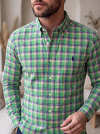 Camisa Polo Ralph Lauren Classic Fit Manga Larga Talla S