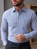 Camisa Tommy Hilfiger Custom Fit Manga Larga Talla M