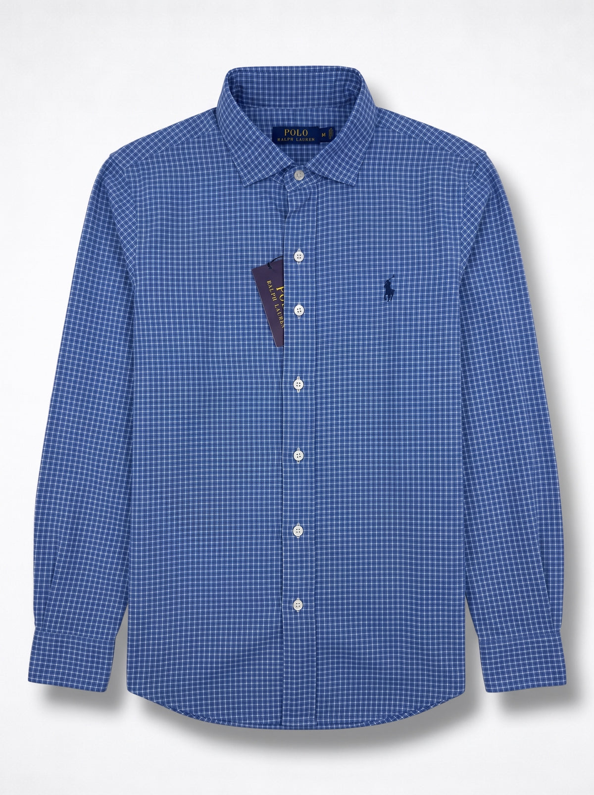 Camisa Polo Ralph Lauren Classic Fit manga larga talla M