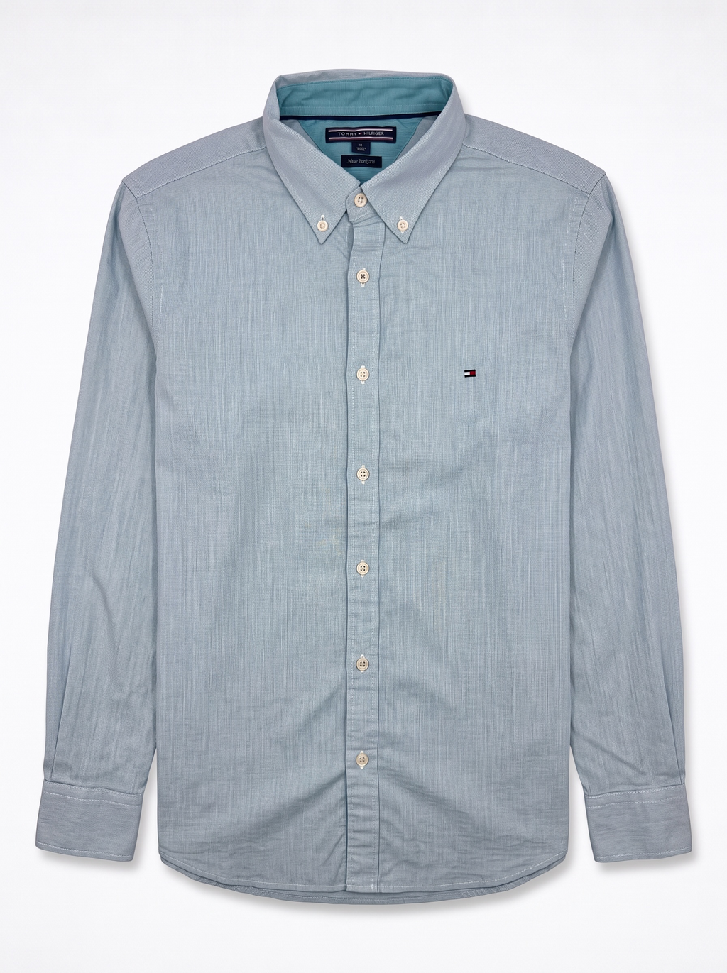 Camisa Tommy Hilfiger Classic Fit manga larga talla M
