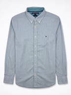 Camisa Tommy Hilfiger Classic Fit manga larga talla M