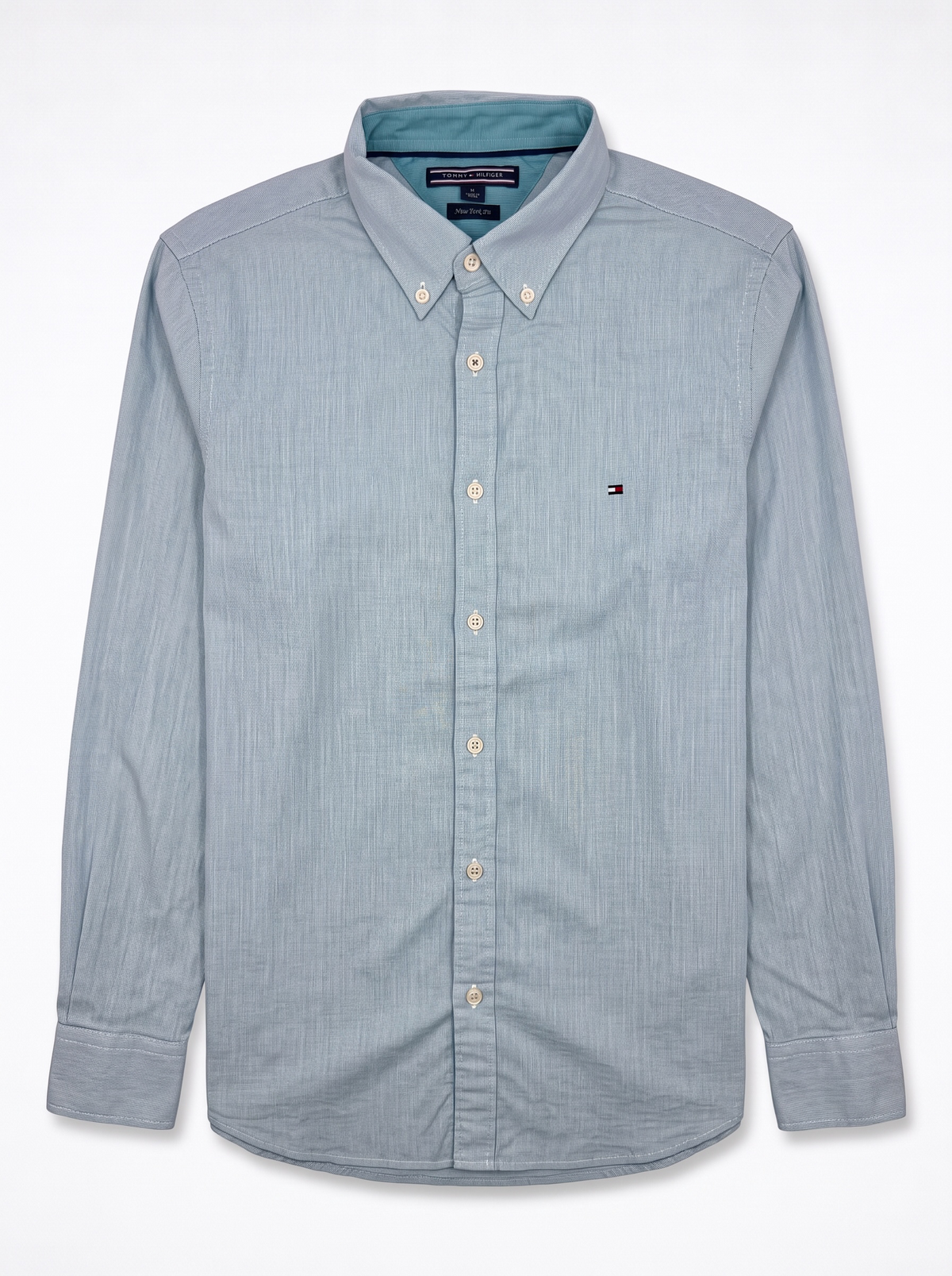 Camisa Tommy Hilfiger Classic Fit manga larga talla M