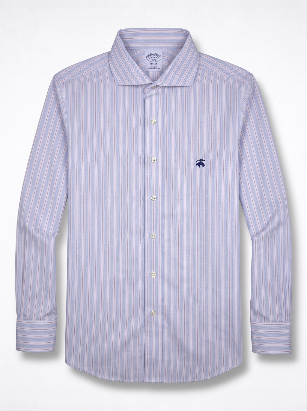 Camisa Brooks Brothers Custom Fit manga larga talla M