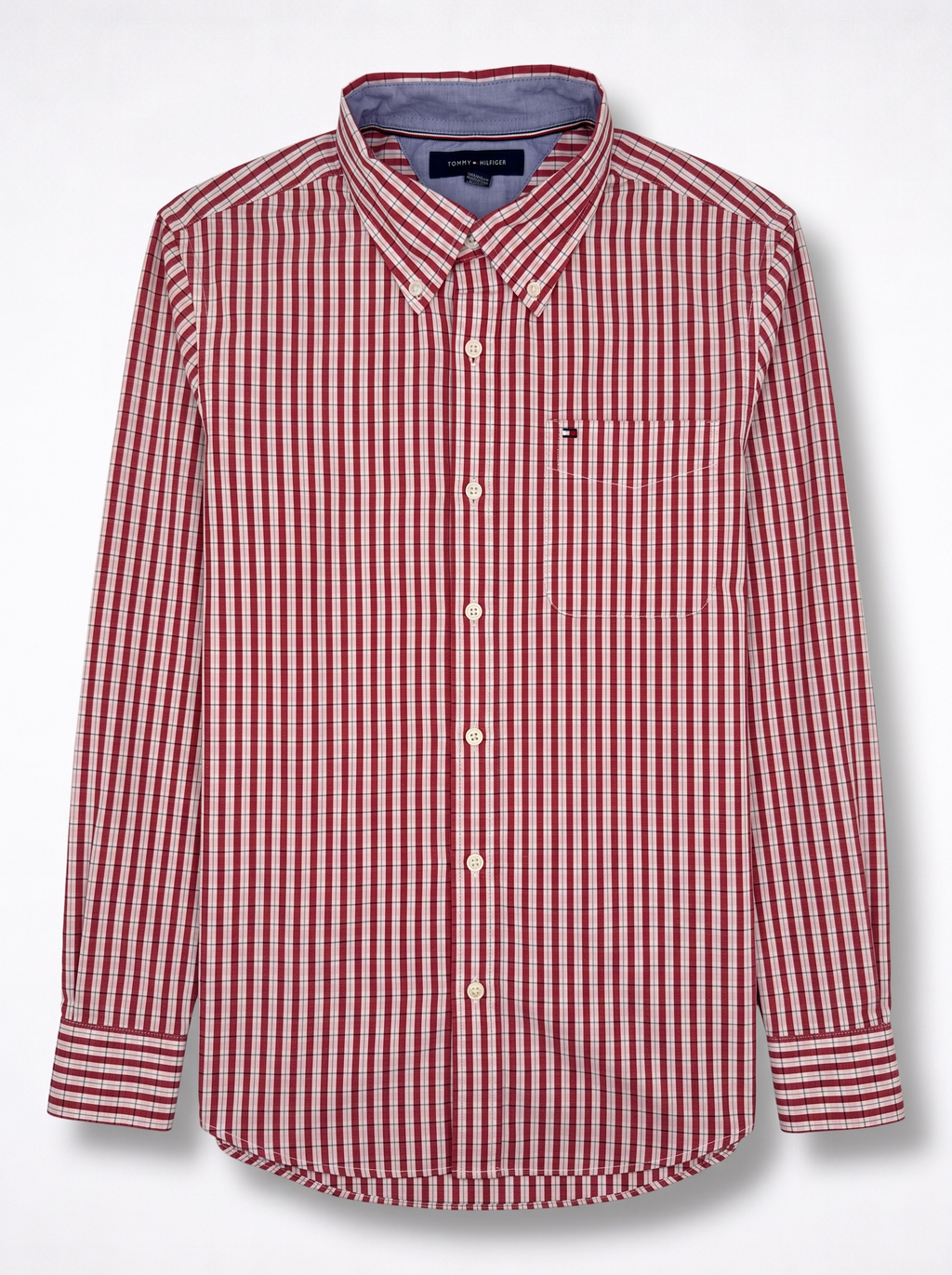Camisa Tommy Hilfiger Classic Fit manga larga talla M