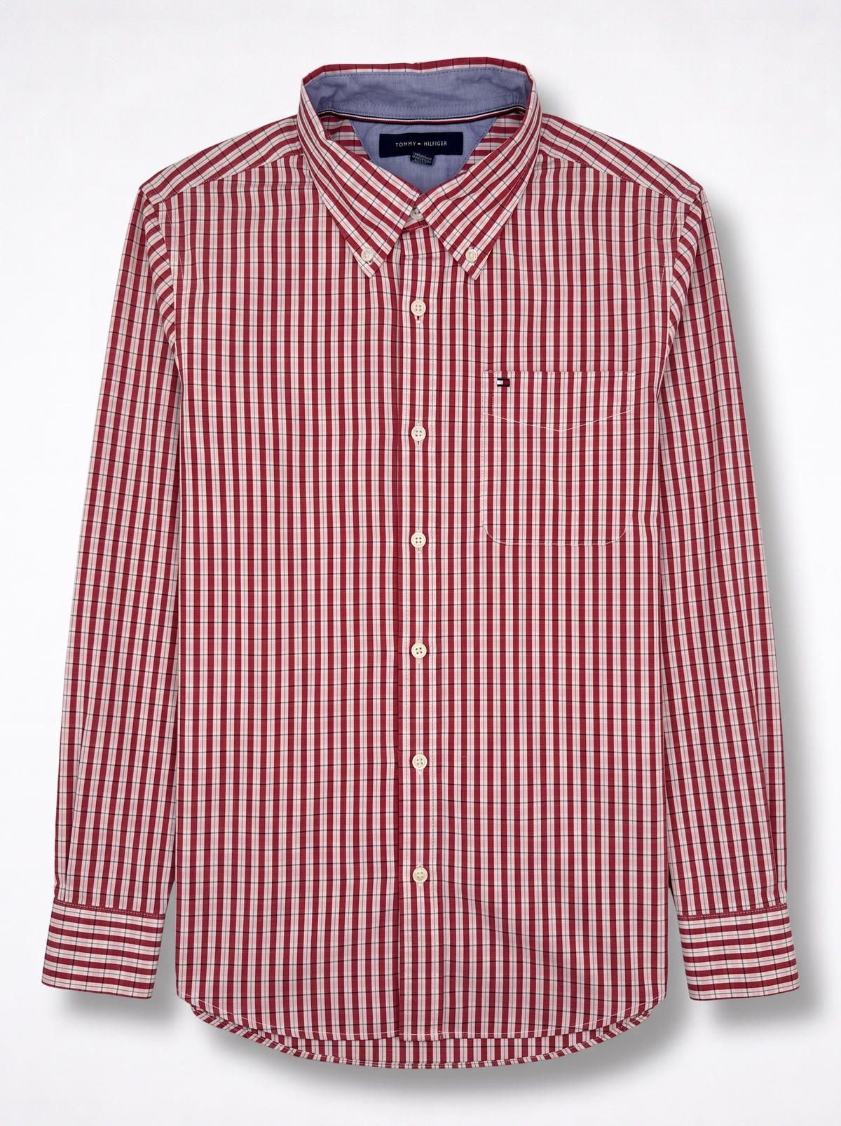 Camisa Tommy Hilfiger Classic Fit manga larga talla M