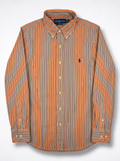 Camisa Polo Ralph Lauren Custom Fit Manga Larga Talla M