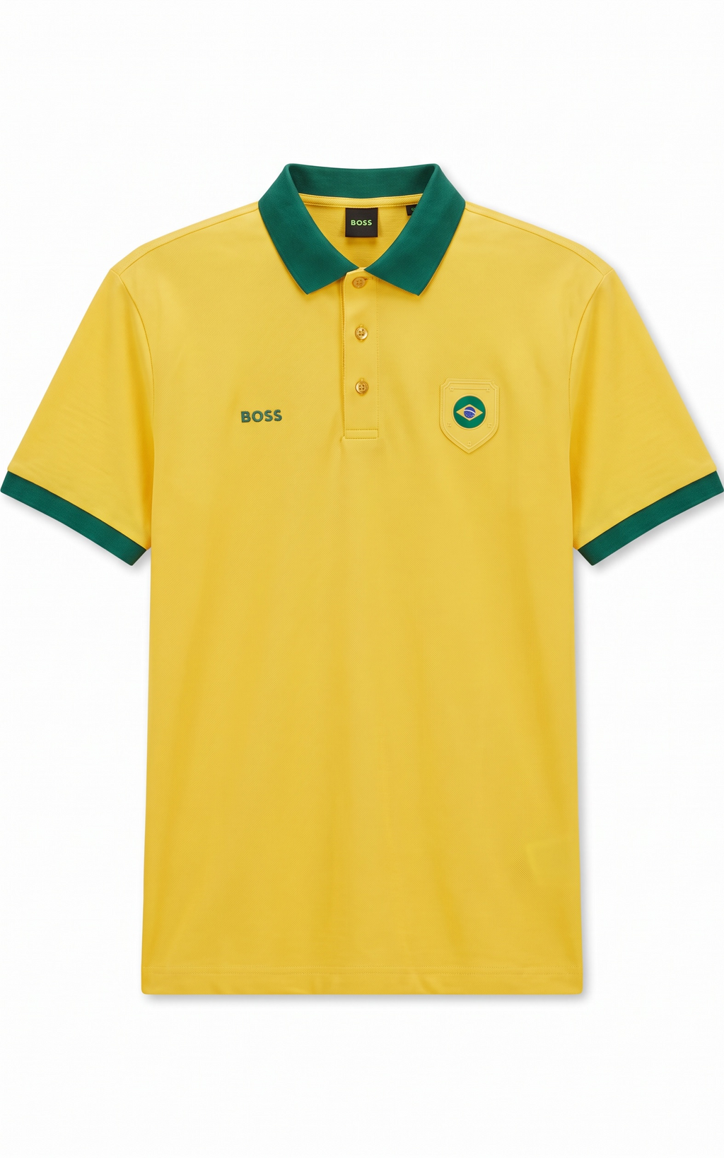 Playera Boss Edición Limitada Brasil Regular Fit  Talla M