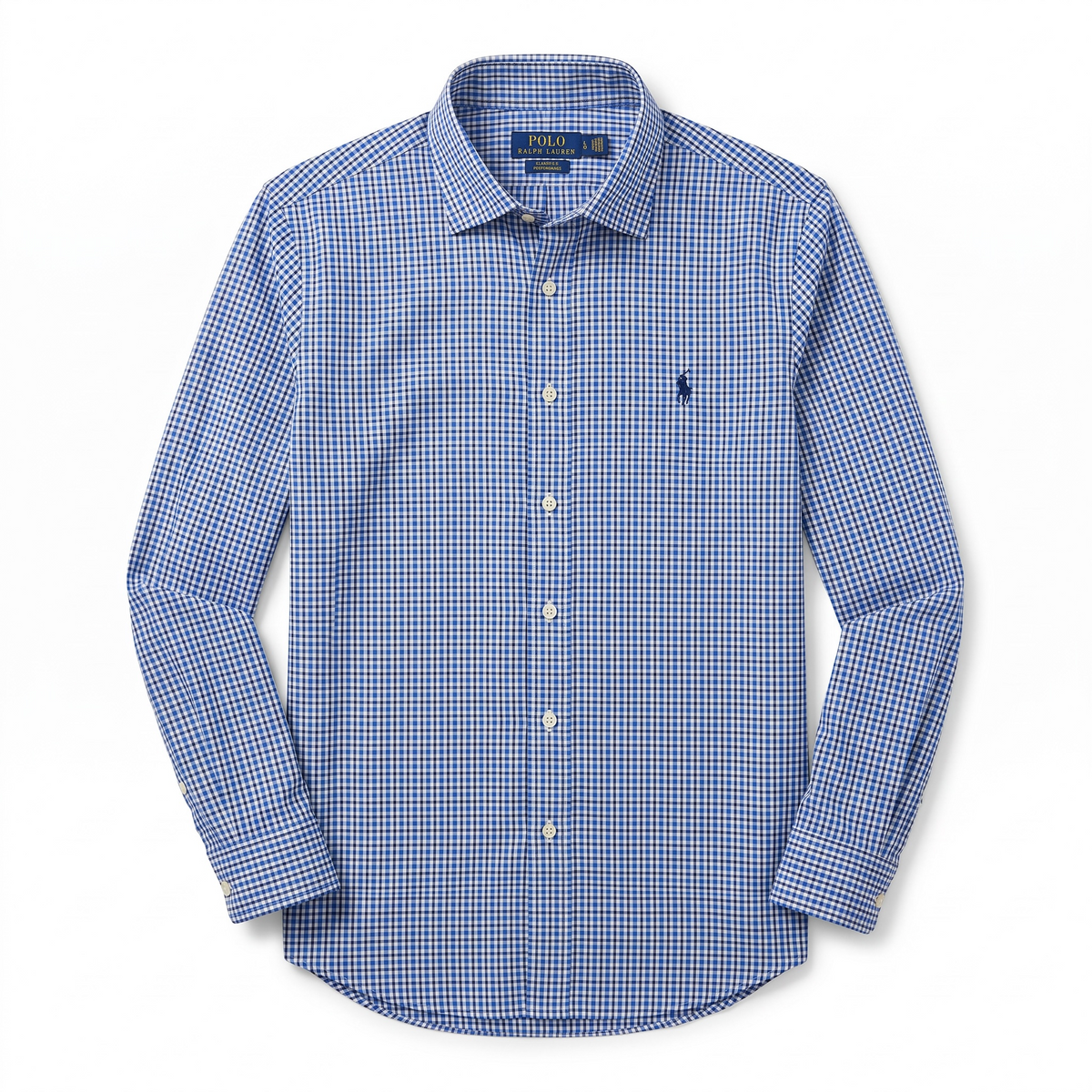 Camisa Polo Ralph Lauren Classic Fit manga larga talla L