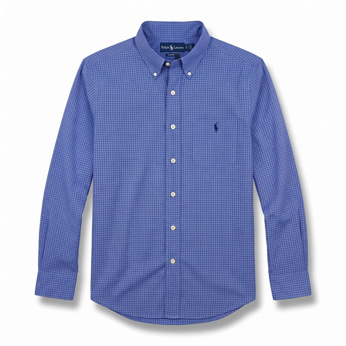 Camisa Polo Ralph Lauren Classic Fit manga larga talla L