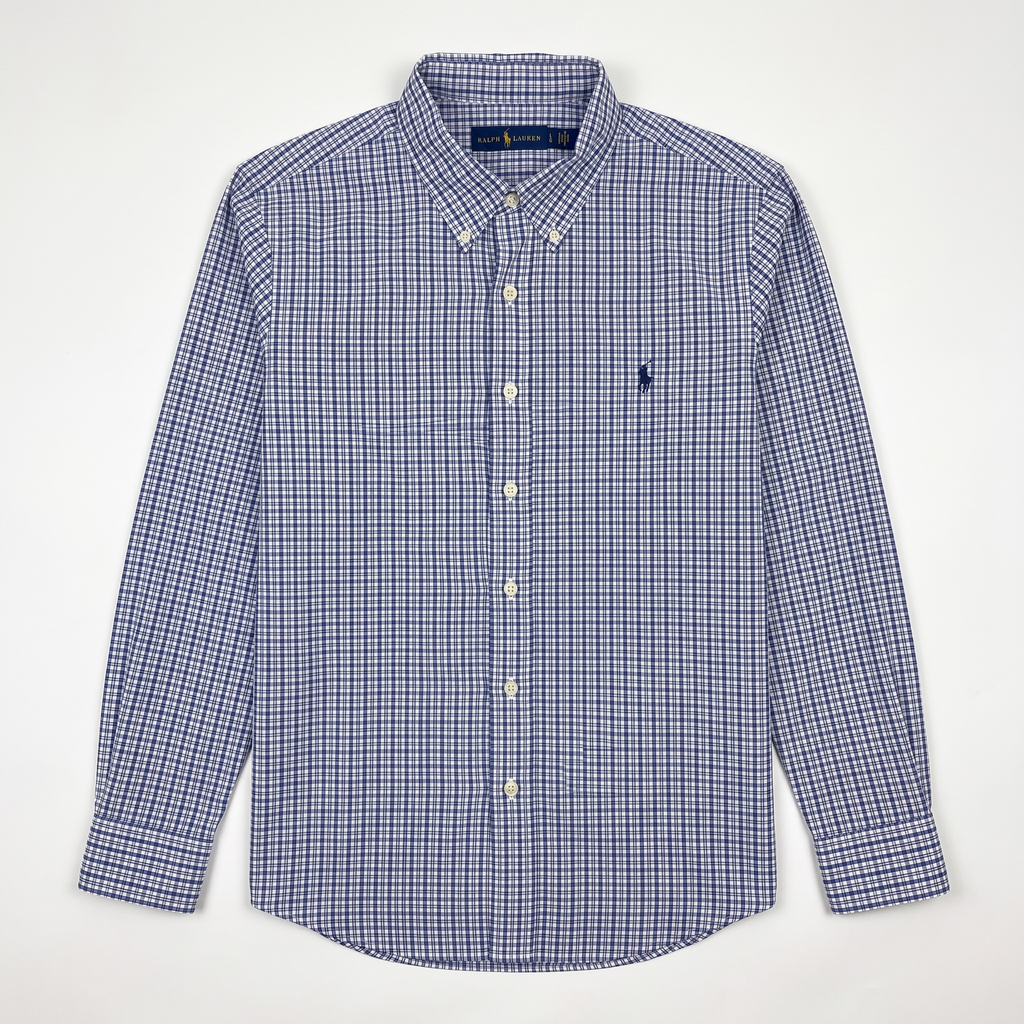 Camisa Polo Ralph Lauren Classic Fit manga larga talla L