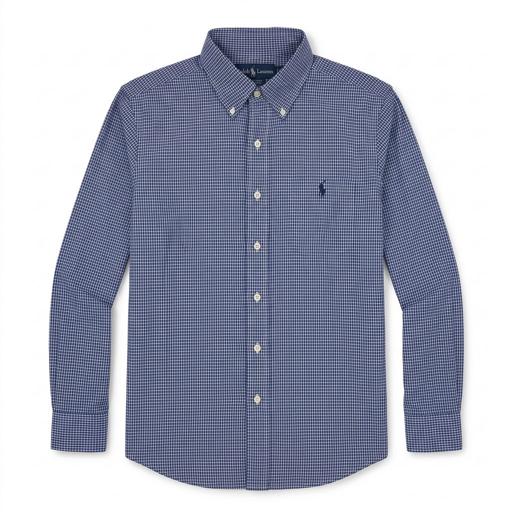 Camisa Polo Ralph Lauren Classic Fit manga larga talla L