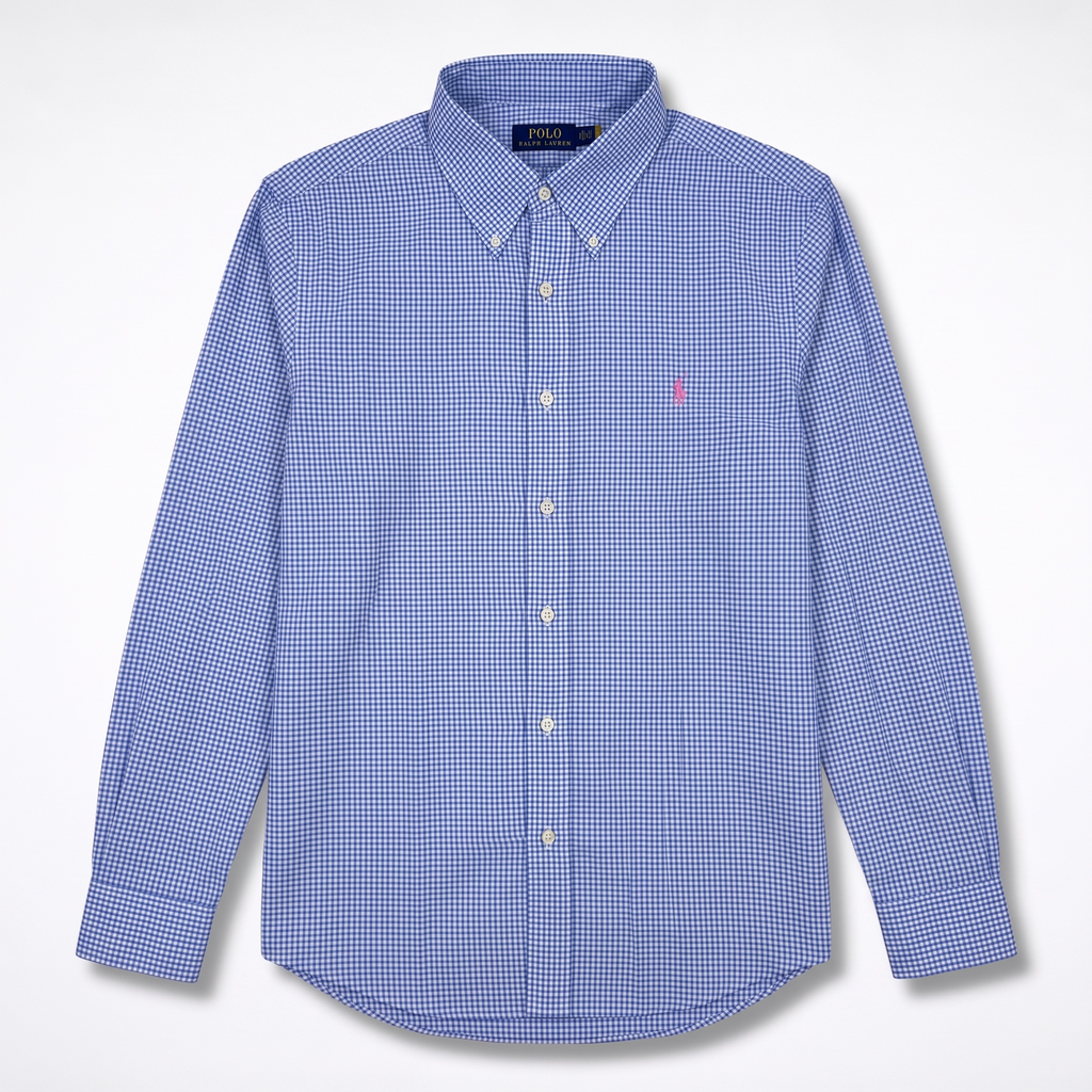 Camisa Polo Ralph Lauren Classic Fit manga larga talla L