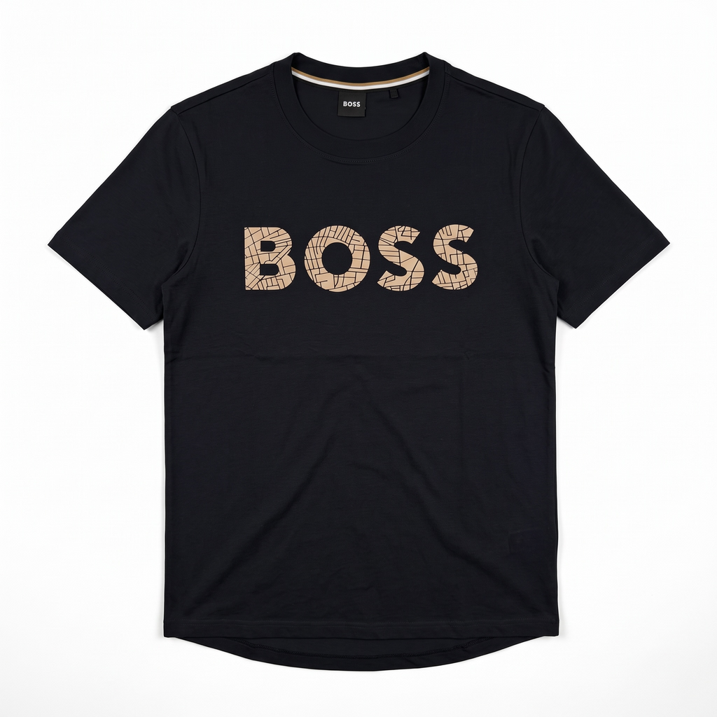 Playera Boss Classic Fit Cuello Redondo Talla L