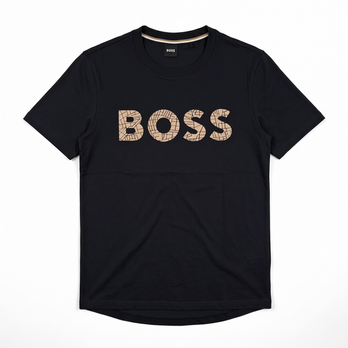Playera Boss Classic Fit Cuello Redondo Talla L