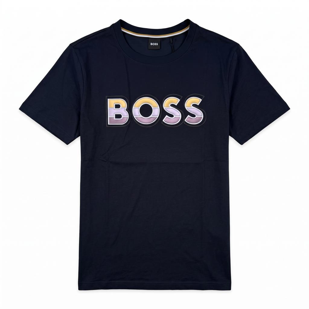 Playera Boss Classic Fit Cuello Redondo Talla L