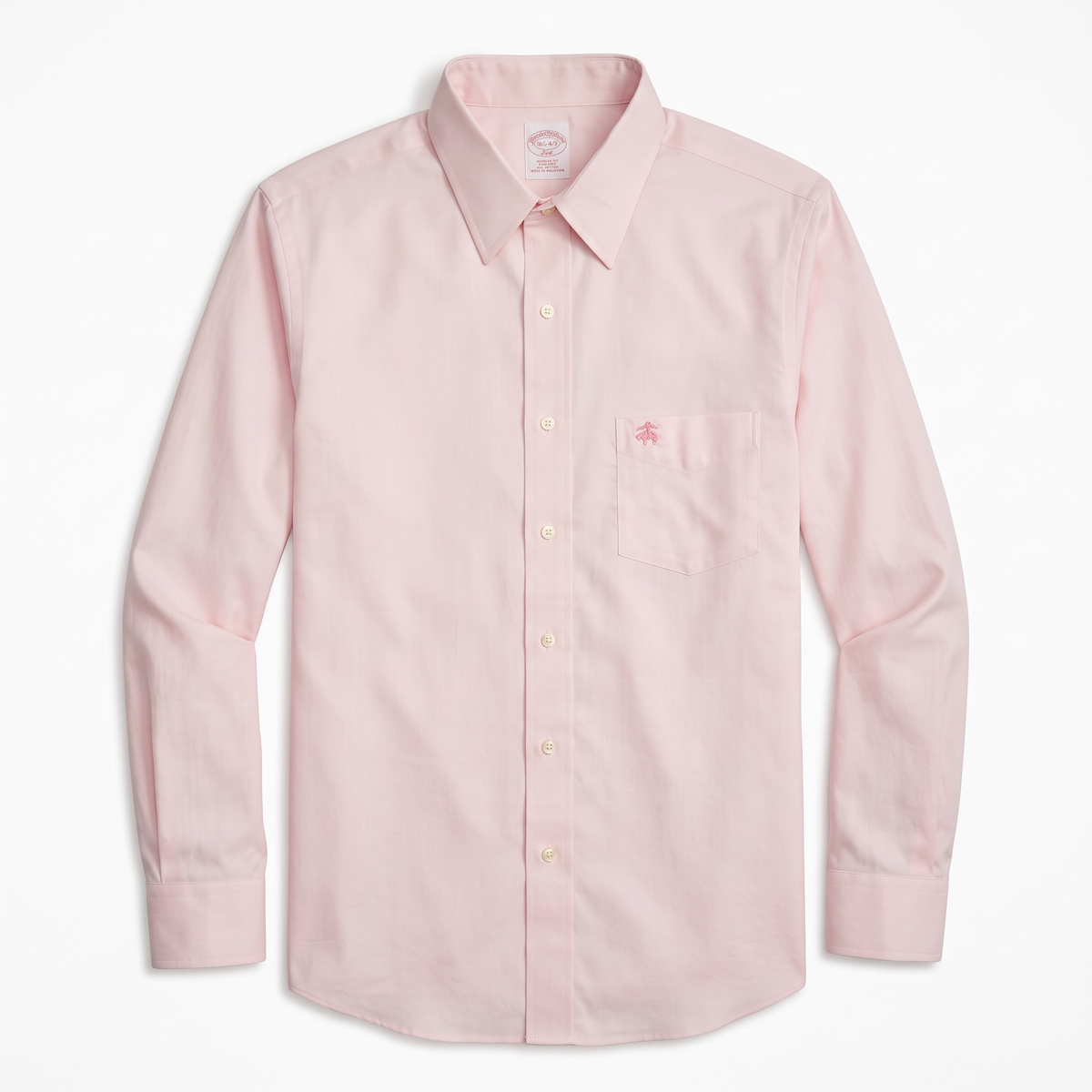 Camisa Brooks Brothers Classic Fit Manga Larga Talla L