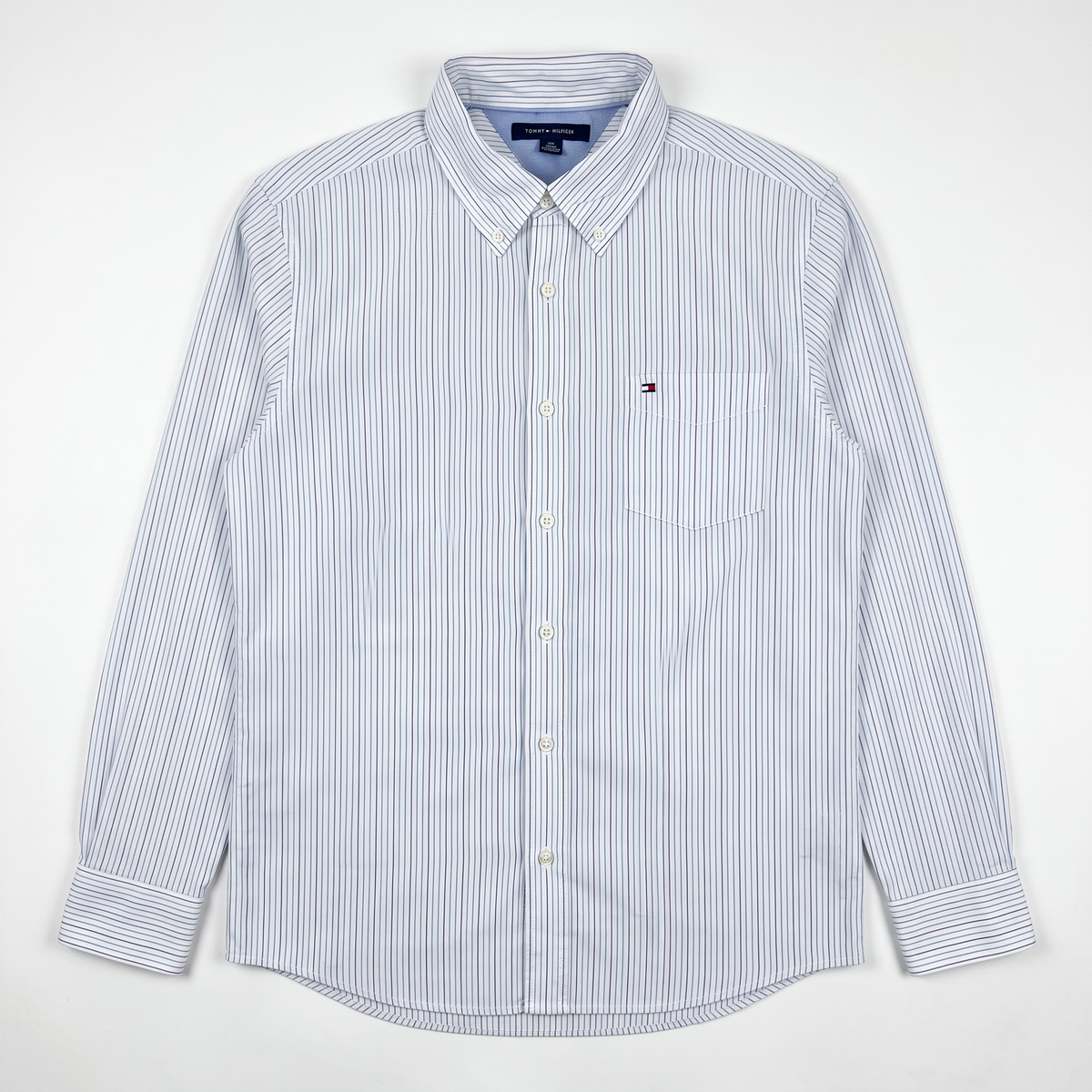 Camisa Tommy Hilfiger Slim Fit Manga Larga Talla L