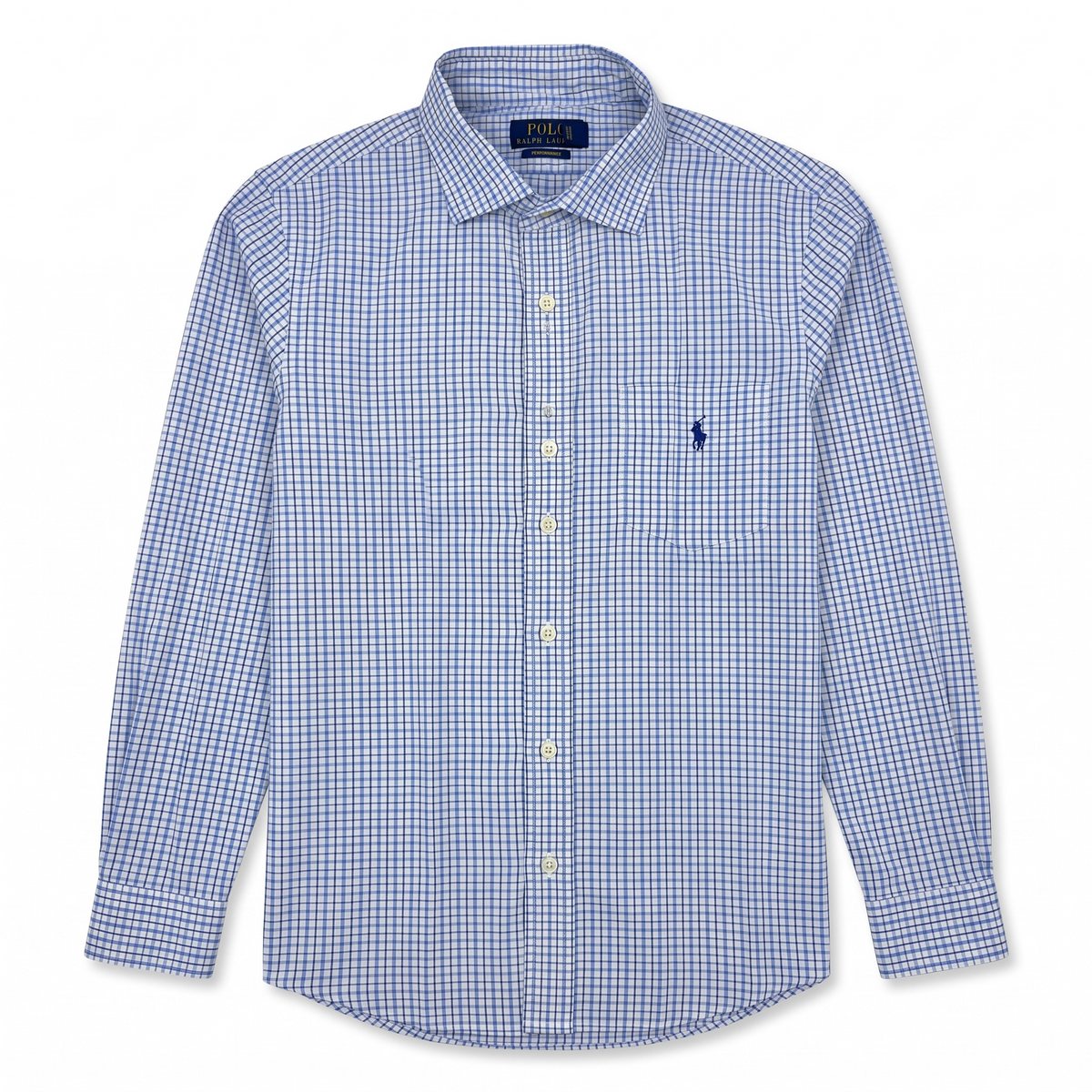 Camisa Polo Ralph Lauren Classic Fit Manga Larga Talla L