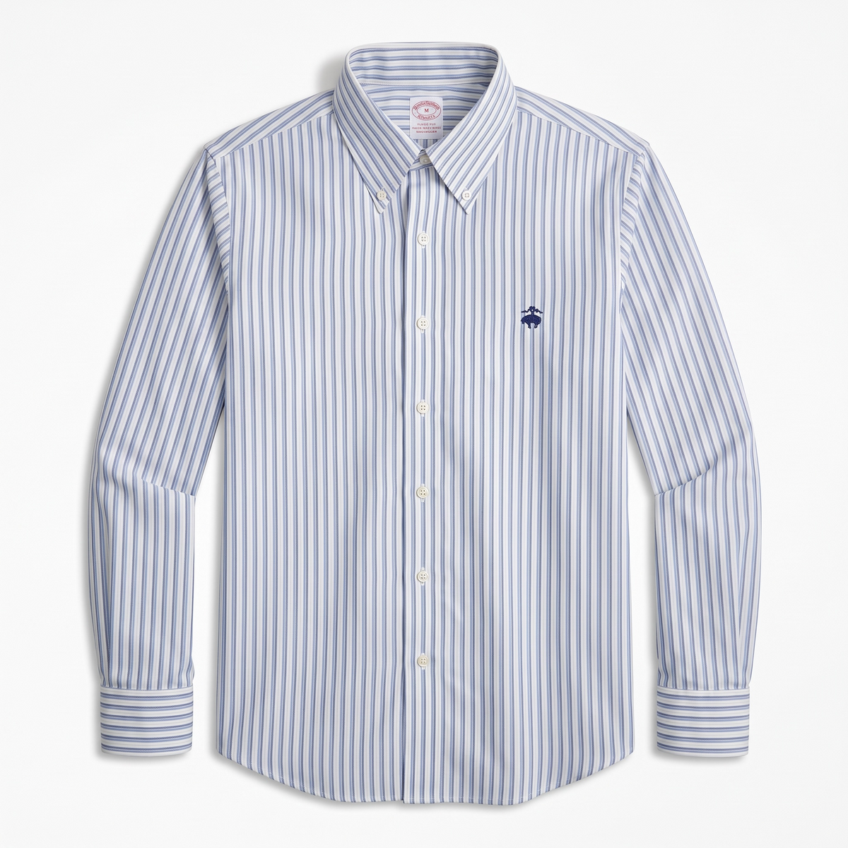 Camisa Brooks Brothers Classic Fit Manga Larga Talla L