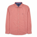Camisa Tommy Hilfiger Slim Fit Manga Larga Talla L