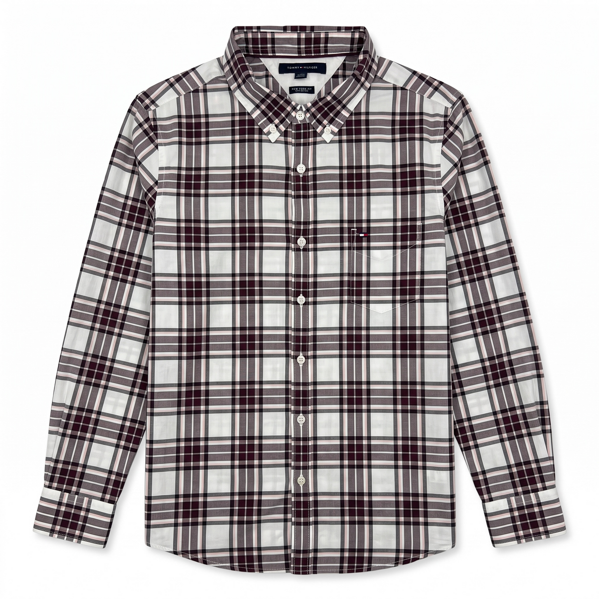 Camisa Tommy Hilfiger Classic Fit Manga Larga Talla XL