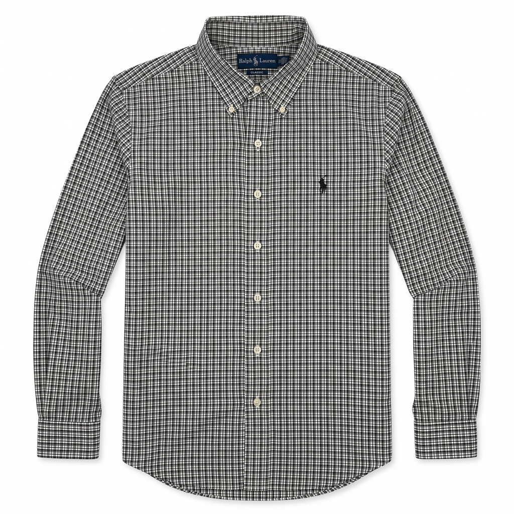 Camisa Polo Ralph Lauren Classic Fit Manga Larga Talla XL