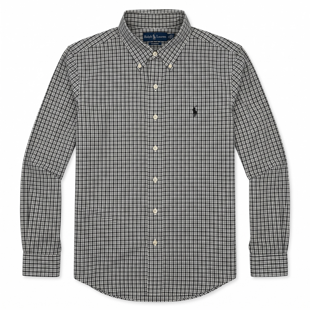 Camisa Polo Ralph Lauren Classic Fit Manga Larga Talla XL