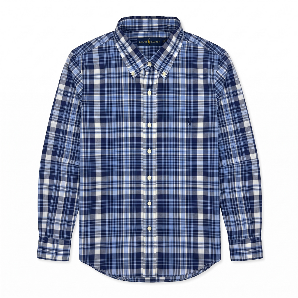 Camisa Polo Ralph Lauren Classic Fit Manga Larga Talla XL