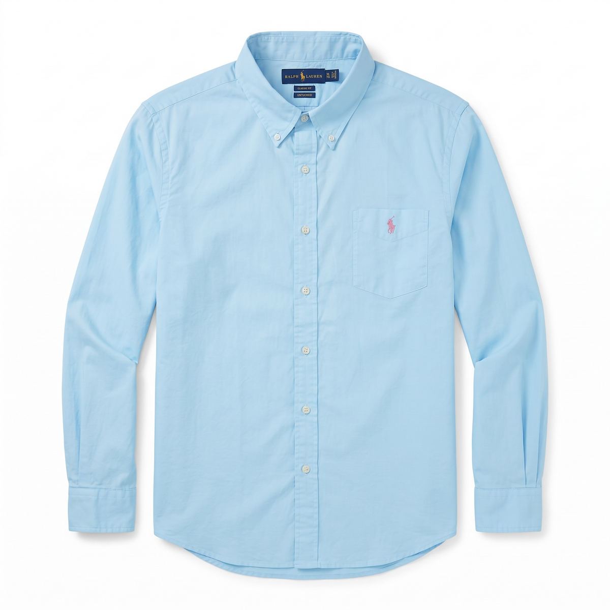 Camisa Polo Ralph Lauren Classic Fit Manga Larga Talla XL