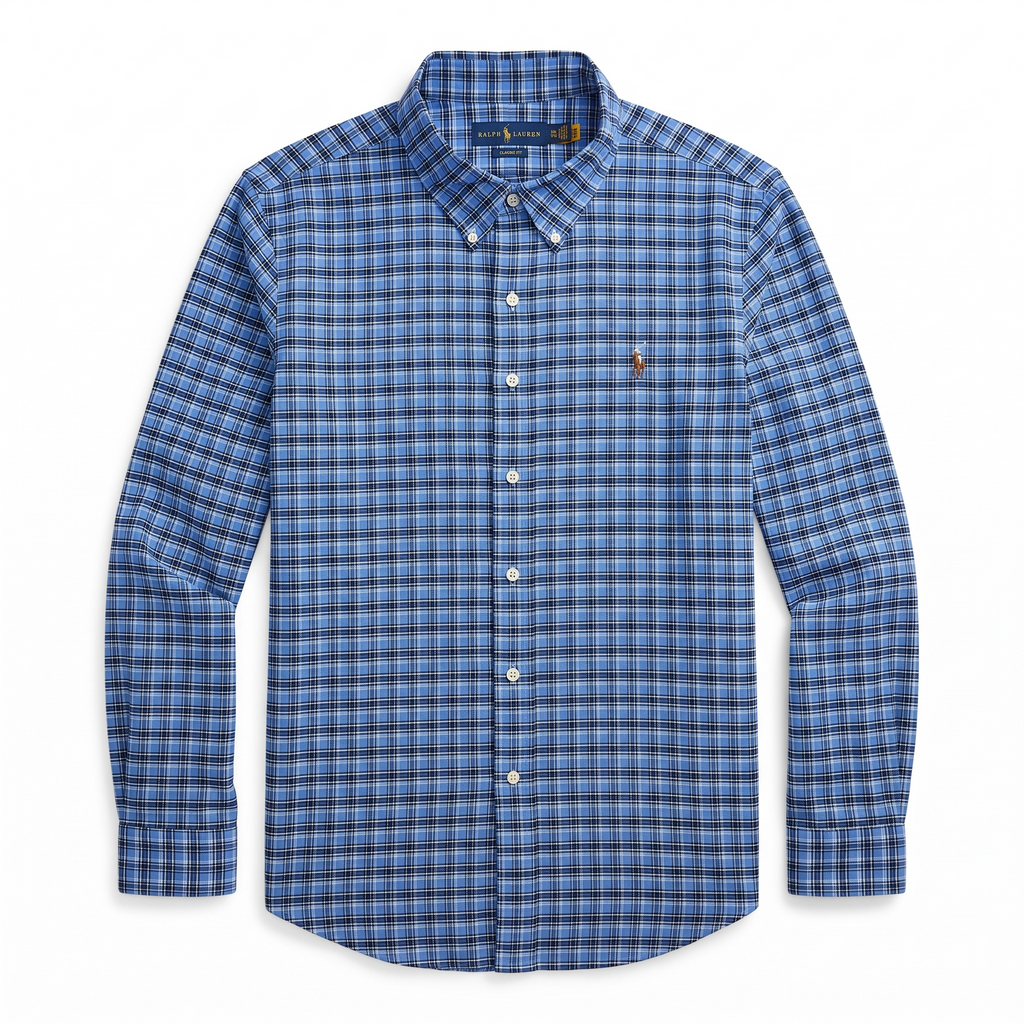 Camisa Polo Ralph Lauren Classic Fit manga larga talla XXL