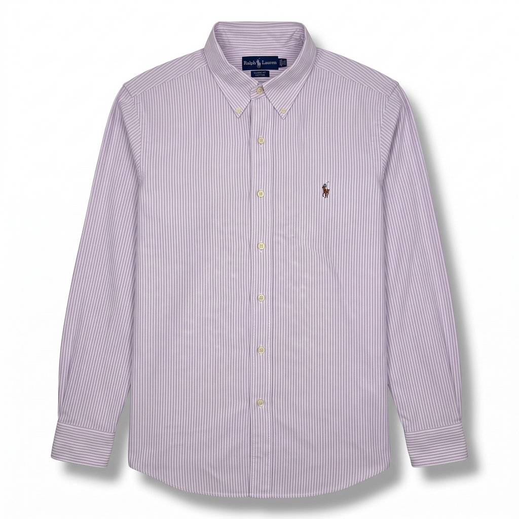 Camisa Polo Ralph Lauren Classic Fit manga larga talla XXL