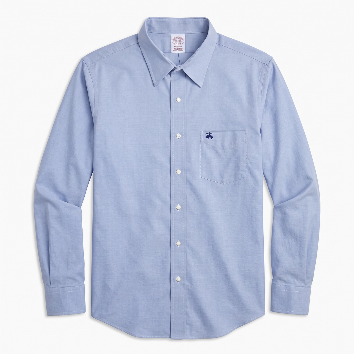 Camisa Brooks Brothers Classic Fit Manga Larga Talla XXL