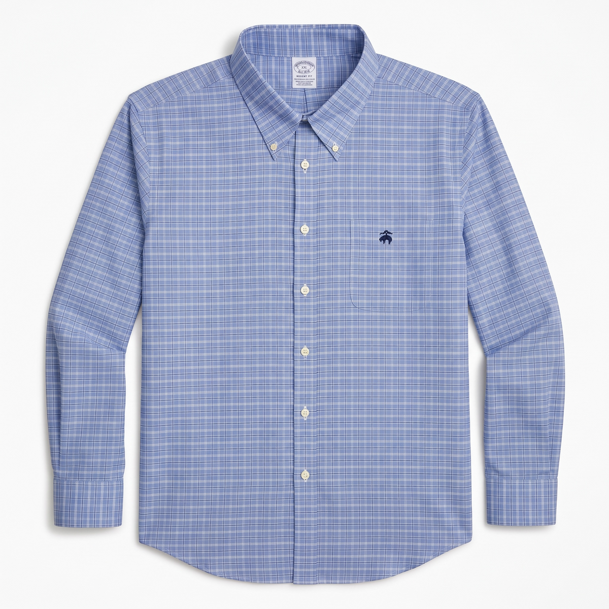 Camisa Brooks Brothers Classic Fit Manga Larga Talla XXL