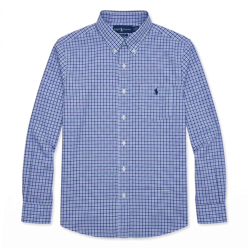 Camisa Polo Ralph Lauren Classic Fit Manga Larga Talla XXL