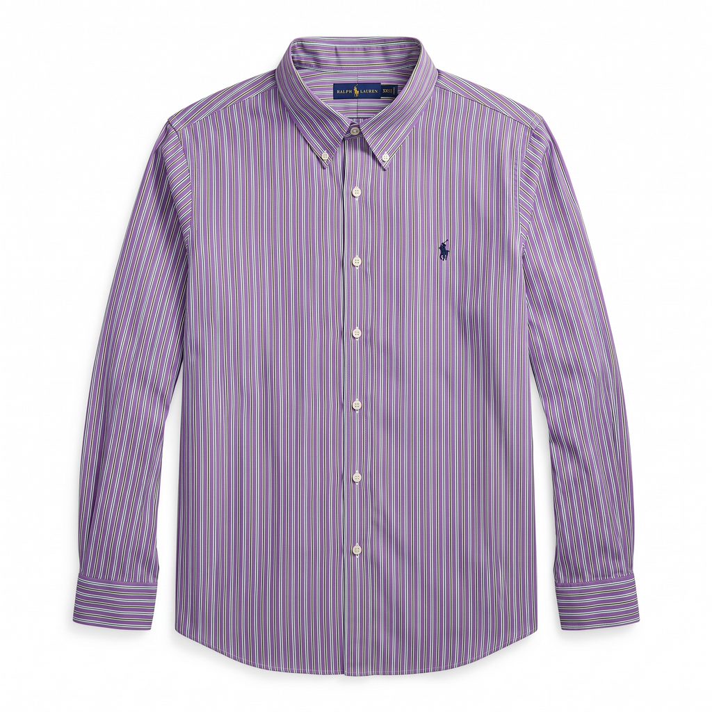 Camisa Polo Ralph Lauren Classic Fit Manga Larga Talla XXL