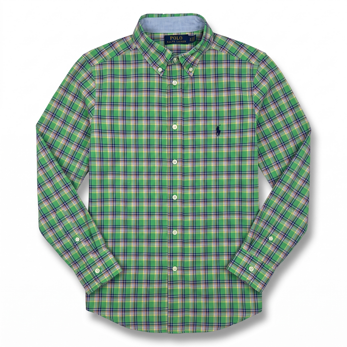 Camisa Polo Ralph Lauren Classic Fit Manga Larga Talla S