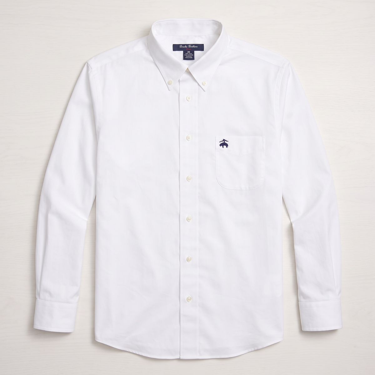 Camisa Brooks Brothers Xl 18-20 Adolescente Slim Fit Manga Larga Sirve para Talla S