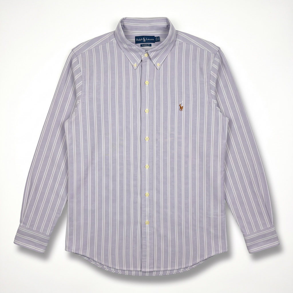 Camisa Polo Ralph Lauren Classic Fit manga larga talla XL