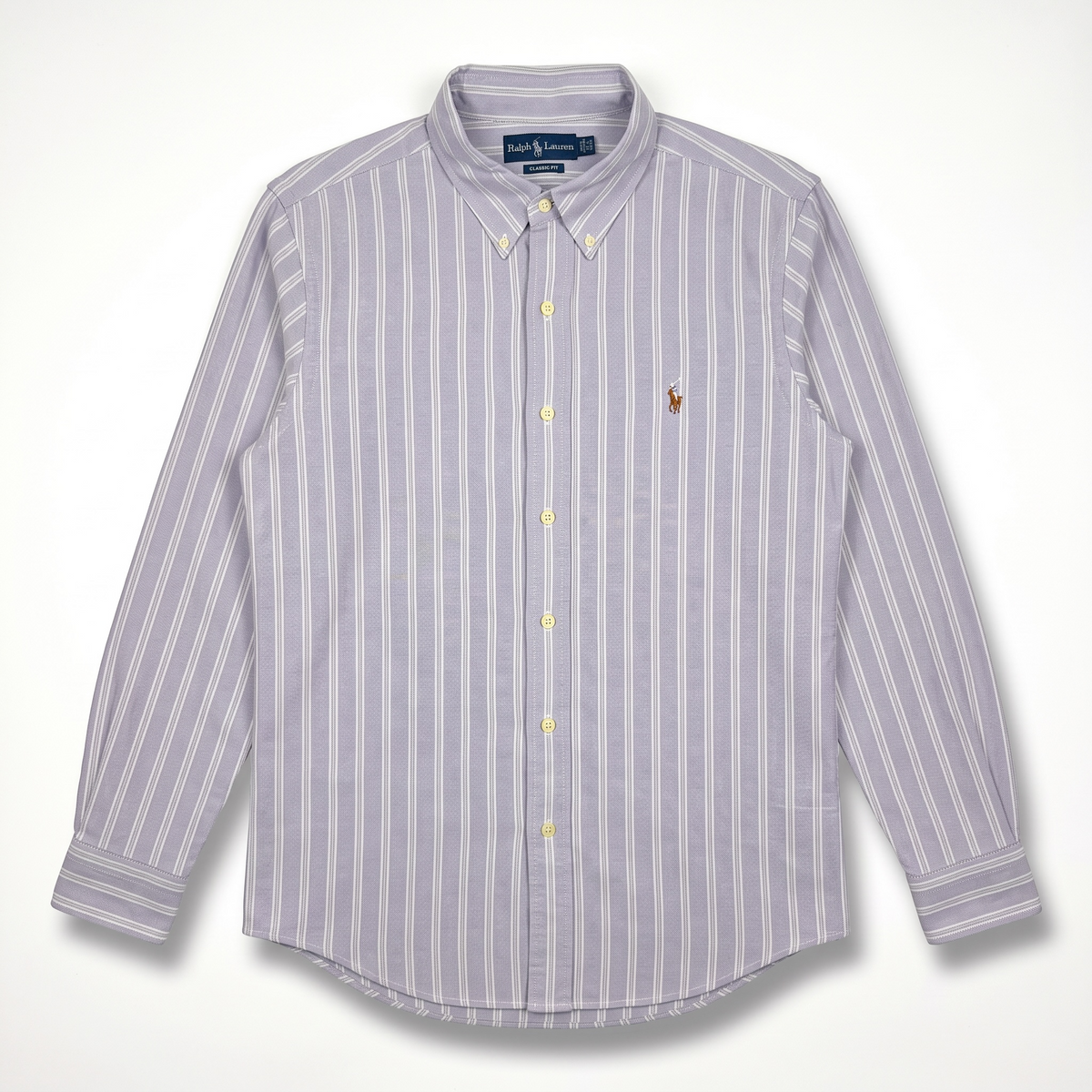 Camisa Polo Ralph Lauren Classic Fit manga larga talla XL