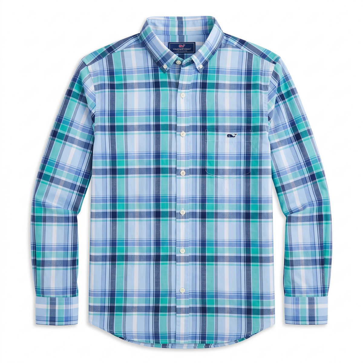 Camisa Vineyard Vines Classic Fit Manga Larga Talla S