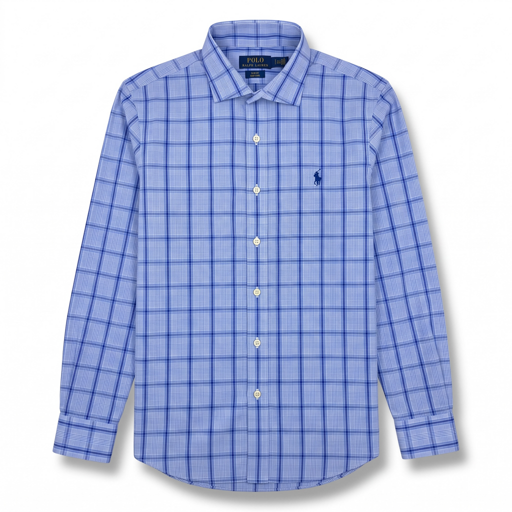 Camisa Polo Ralph Lauren Classic Fit Manga Larga Talla S