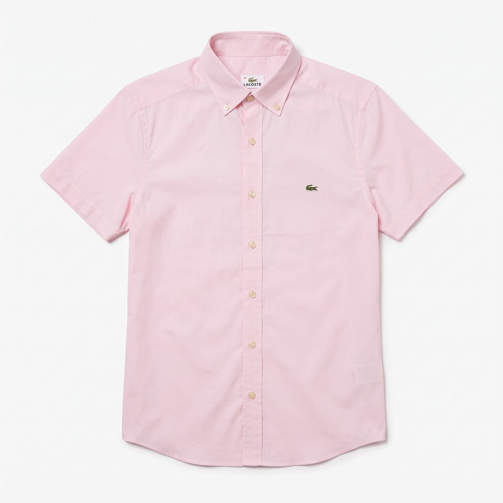 Camisa Lacoste Classic Fit Manga Corta Talla S