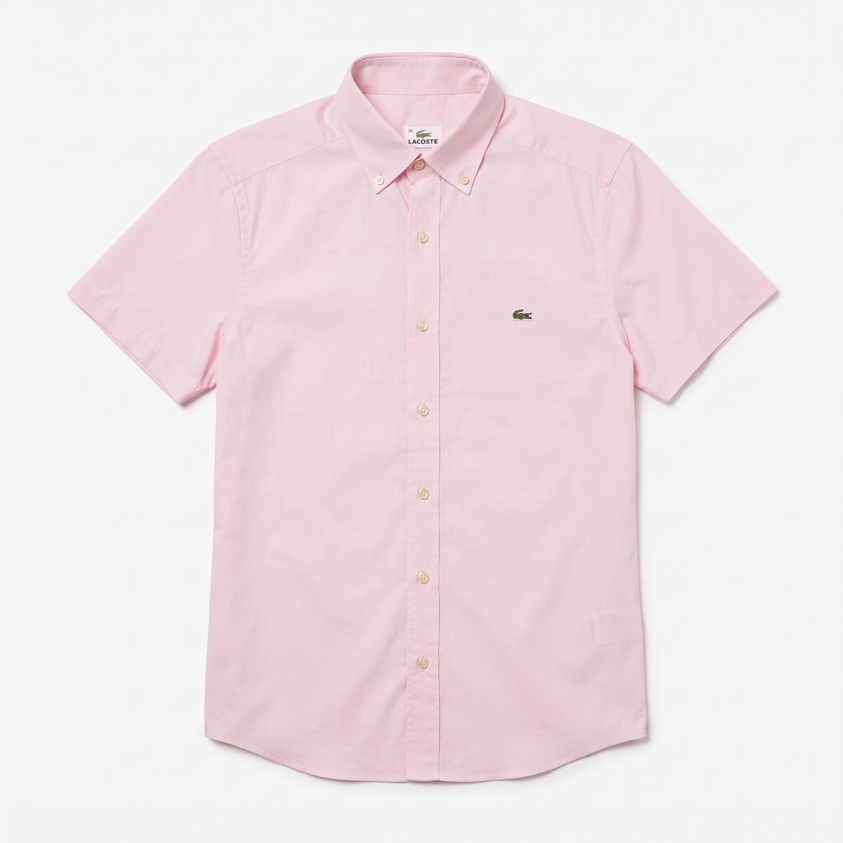 Camisa Lacoste Classic Fit Manga Corta Talla S