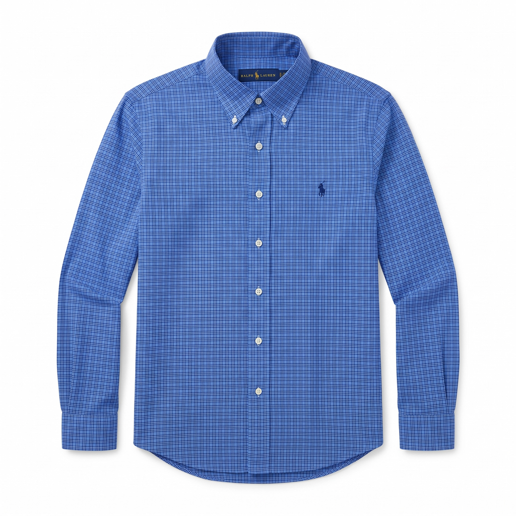 Camisa Polo Ralph Lauren Classic Fit Manga Larga Talla S