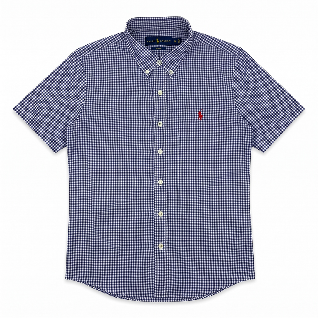 Camisa Polo Ralph Lauren Slim Fit Manga Corta Talla M sirve para talla S