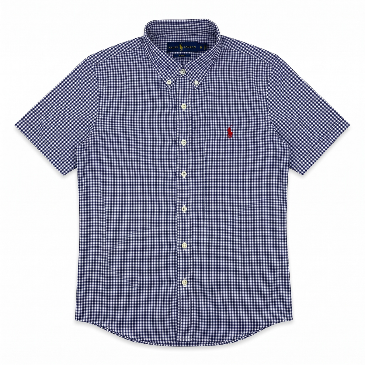 Camisa Polo Ralph Lauren Slim Fit Manga Corta Talla M sirve para talla S