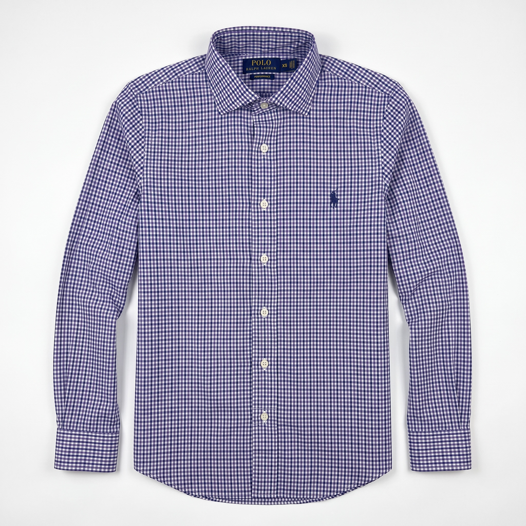 Camisa Polo Ralph Lauren Classic Fit Manga Larga Talla XS