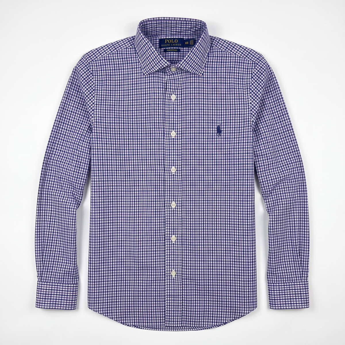 Camisa Polo Ralph Lauren Classic Fit Manga Larga Talla XS
