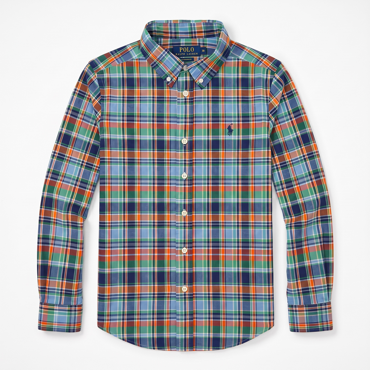 Camisa Polo Ralph Lauren Classic Fit Manga Larga Talla XS